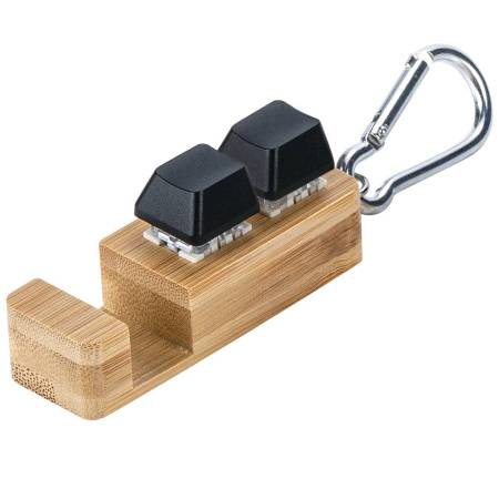 Подставка для телефона Press c анти-стресс клавишами и карабином