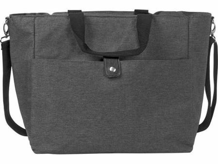 Сумка-холодильник Fabrizio со штопором, серый/черный