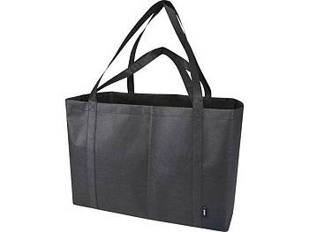 Jumbo эко-сумка очень большого размера из нетканого материала, объемом 65 л, сплошной черный