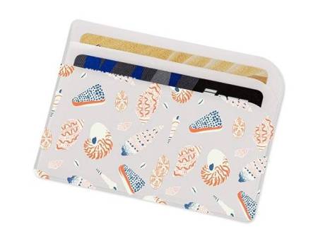 Картхолдер для 3-х карт с возможностью полноцветной  УФ-печати, софт-тач