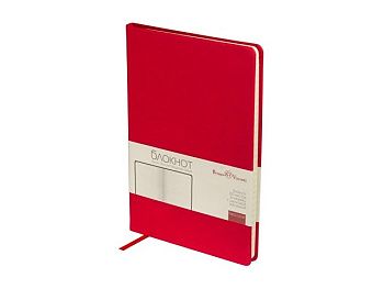 Блокнот А5 "Megapolis Velvet", красный Блокнот А5 "Megapolis Velvet", красный