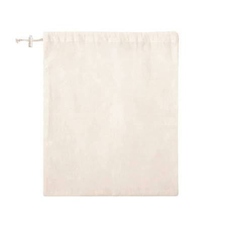 Мешочек упаковочный "Tolmen", бежевый, 30x25 см, 100% хлопок, 120 г/м2