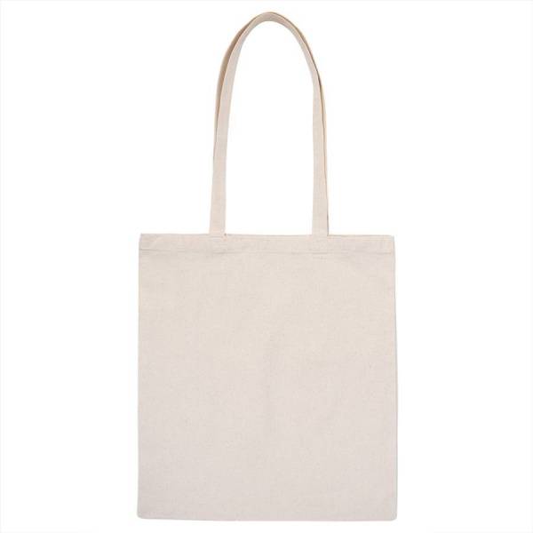 Сумка для покупок MALL, белый, 100% хлопок, 220 гр/м2