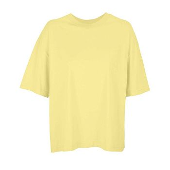 Футболка женская BOXY WOMEN, светло-желтый, L, 100% органический хлопок, 180 г/м2 Футболка женская BOXY WOMEN, светло-желтый, L, 100% органический хлопок, 180 г/м2