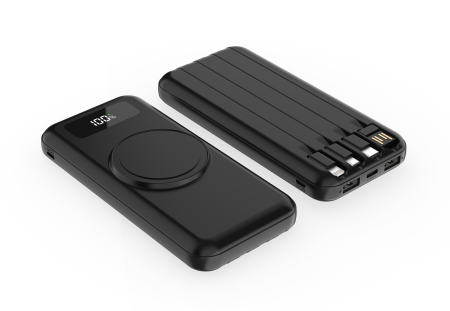 Внешний аккумулятор Authority с беспроводной зарядкой, 10000 Mah