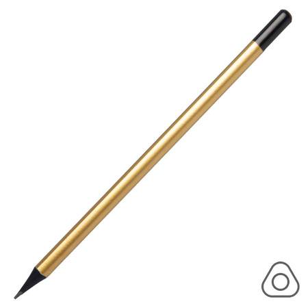 Карандаш чернографитный трехгранный IMAGE, HB, белый/черный