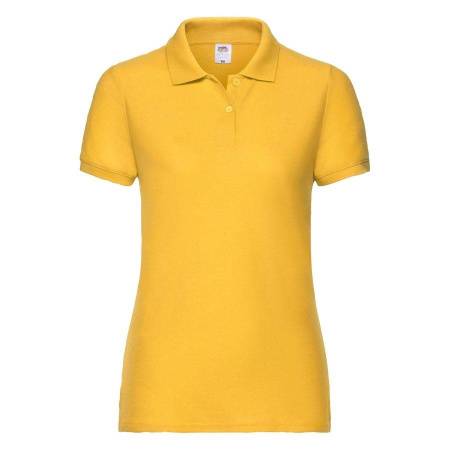 Поло "Lady-Fit 65/35 Polo", белый_XS, 65% п/э, 35% х/б