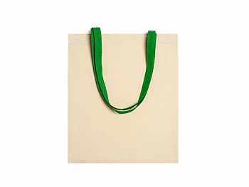 Сумка NIZA из 100% хлопка, бежевый/папоротник Сумка NIZA из 100% хлопка, бежевый/папоротник