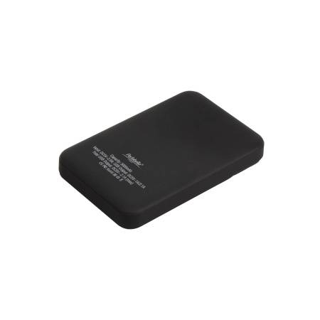 Внешний аккумулятор с подсветкой Скайлайн (Skyline), 5000 mAh, черный