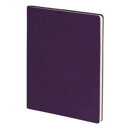 Бизнес-блокнот "Biggy", B5 формат, бирюзовый, серый форзац, мягкая обложка