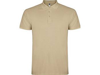 Рубашка поло "Star" мужская, песочный