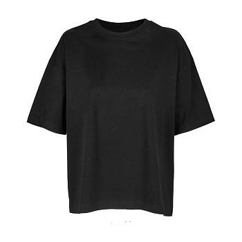 Футболка женская BOXY WOMEN, чёрный, XS, 100% органический хлопок, 180 г/м2 Футболка женская BOXY WOMEN, чёрный, XS, 100% органический хлопок, 180 г/м2