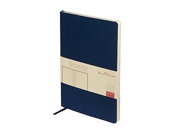 Блокнот А5 "Megapolis Flex Velvet", темно-синий Блокнот А5 "Megapolis Flex Velvet", темно-синий
