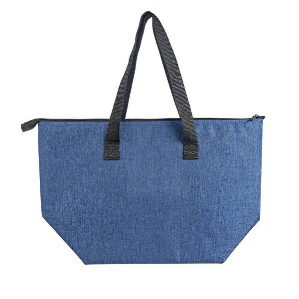 Термосумка "FRESH", серый меланж, 39 x 25 x 16 см