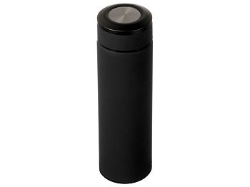 Вакуумный термос "Vacuum Flask C1", soft touch, 420мл, черный Вакуумный термос "Vacuum Flask C1", soft touch, 420мл, черный