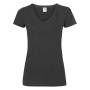 Футболка "Lady-Fit V-Neck T", белый_XS, 95% х/б, 5% эластан