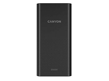 Портативный аккумулятор Canyon PB-2001 (CNE-CPB2001B), черный Портативный аккумулятор Canyon PB-2001 (CNE-CPB2001B), черный
