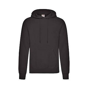 Толстовка мужская с начесом "Сlassic Hooded Sweat", черный_XL, 80% х/б, 20% п/э, 280 г/м2 Толстовка мужская с начесом "Сlassic Hooded Sweat", черный_XL, 80% х/б, 20% п/э, 280 г/м2