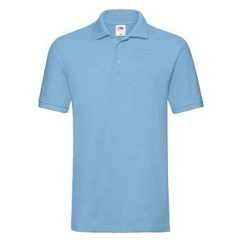 Поло "Premium Polo", небесно-голубой_S, 100% х/б, 180 г/м2 Поло "Premium Polo", небесно-голубой_S, 100% х/б, 180 г/м2