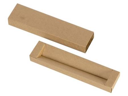 Футляр для 1 ручки из переработанного картона "Recycard", натуральный