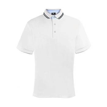 Рубашка поло мужская RODI MAN, белый, XS, 100% хлопок, 180 г/м2 Рубашка поло мужская RODI MAN, белый, XS, 100% хлопок, 180 г/м2