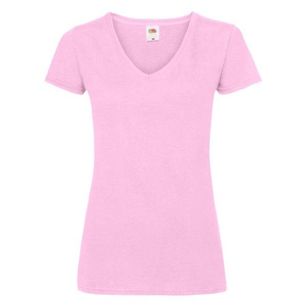 Футболка "Lady-Fit V-Neck T", небесно-голубой_XS, 95% х/б, 5% эластан