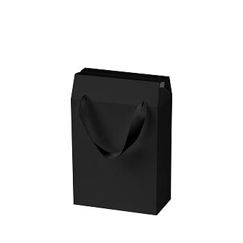 Подарочная коробка-пакет универсальная малая, черная
