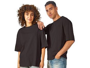 Футболка оверсайз «Liyon» унисекс, темно-серый