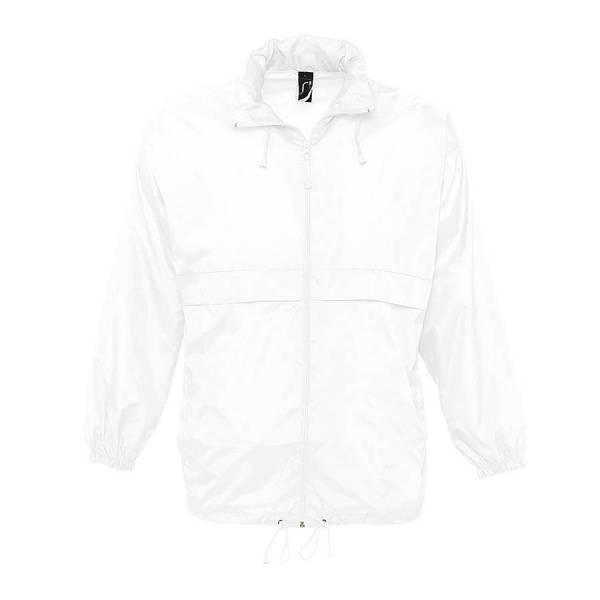 Ветровка мужская SURF, белый, XS, 100% нейлон