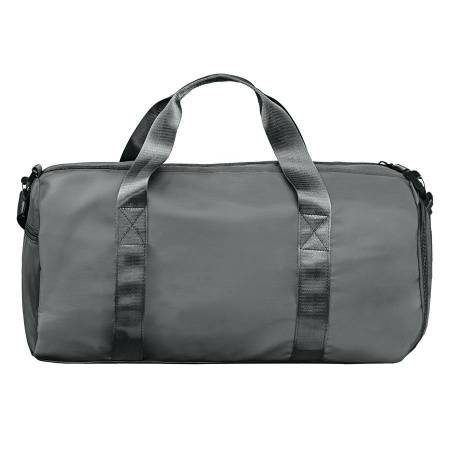 Сумка спортивная "Gym", серая, 45х21х20 см
