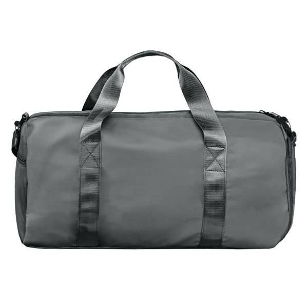 Сумка спортивная "Gym", серая, 45х21х20 см