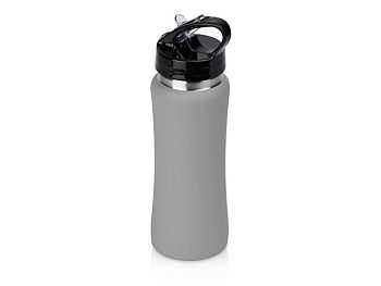 Бутылка для воды "Bottle C1", сталь, soft touch, 600 мл, серый Бутылка для воды "Bottle C1", сталь, soft touch, 600 мл, серый