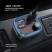 FM-трансмиттер Wave Pro, QC/PD, LED, 48Вт, ENC, Bass boost, черный, Deppa