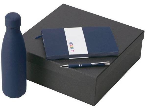 Подарочный набор "Color it" с блокнотом, металлической ручкой и термобутылкой