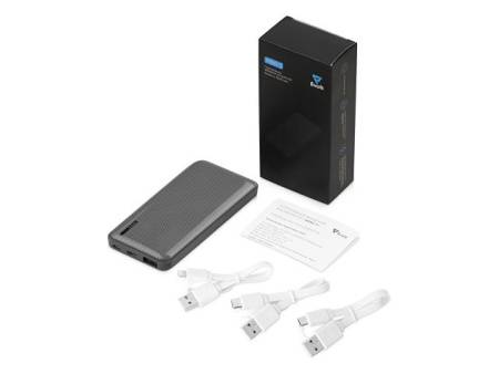 Внешний аккумулятор Evolt "Mini-5", 5000 mAh, серый