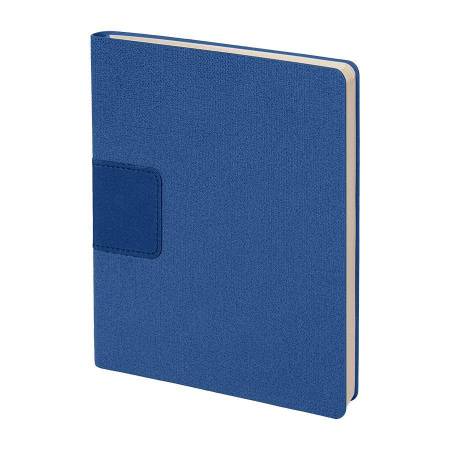 Бизнес-блокнот "Tweedi", 150х180 мм, красный, кремовая бумага, гибкая обложка