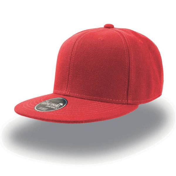 Бейсболка "SNAP BACK", 6 клиньев, пластик.застежка, белый, 100% п/э,100% х/б
