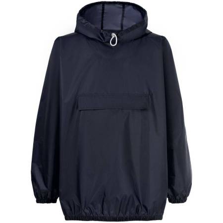 Дождевик-анорак Alatau, укороченный, черный