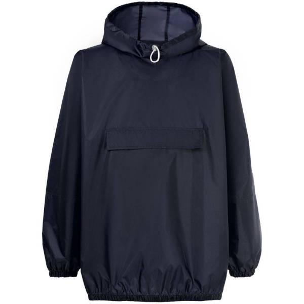 Дождевик-анорак Alatau, укороченный, черный