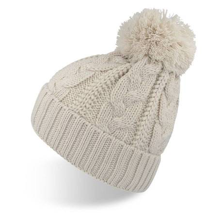 Шапка VOGUE,  белый, верх: 100% акрил