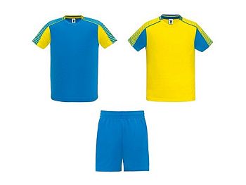 Спортивный костюм "Juve", желтый/королевский синий Спортивный костюм "Juve", желтый/королевский синий