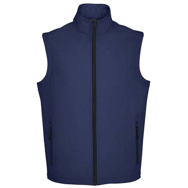 Жилет софтшелл "Race BW Men", темно-синий_ S, 96% п/э 4% эластан, подкладка 100% полиэстер