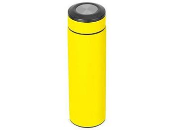 Вакуумный термос "Vacuum Flask C1", soft touch, 420мл, желтый Вакуумный термос "Vacuum Flask C1", soft touch, 420мл, желтый