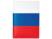 Ежедневник недатированный А5+ "Россия. Флаг"