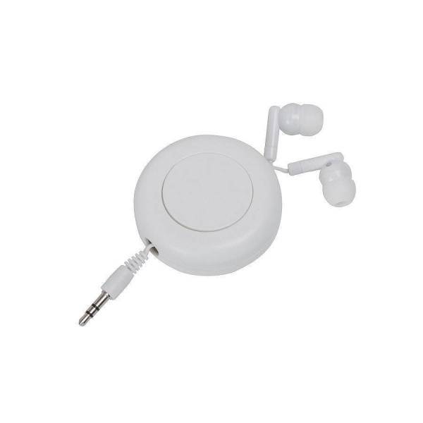 Наушники с убирающимся кабелем, D=5,5см, Н=2см