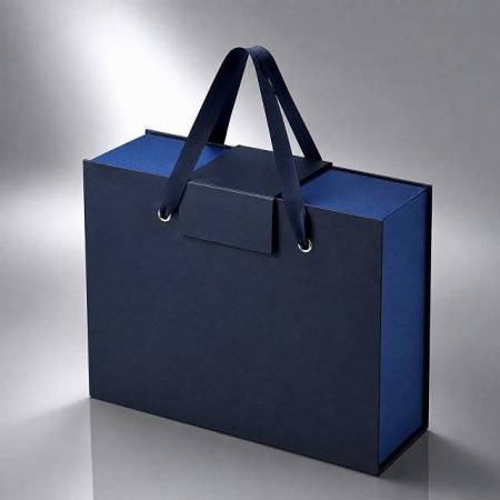 Коробка подарочная "Сапфир", синяя
