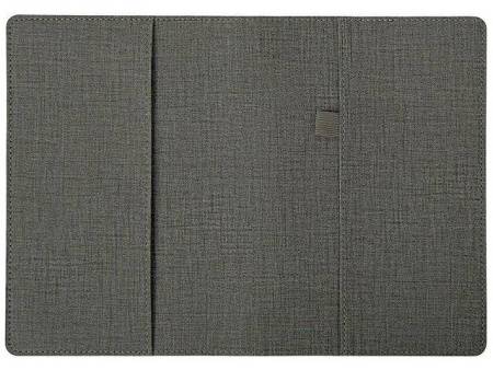 Двустороннее портфолио из рпет-фетра и искусственной кожи "Felt", серый