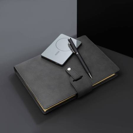 Внешний аккумулятор Onyx PD 5000mAh с функцией беспроводной зарядки 15W, серый