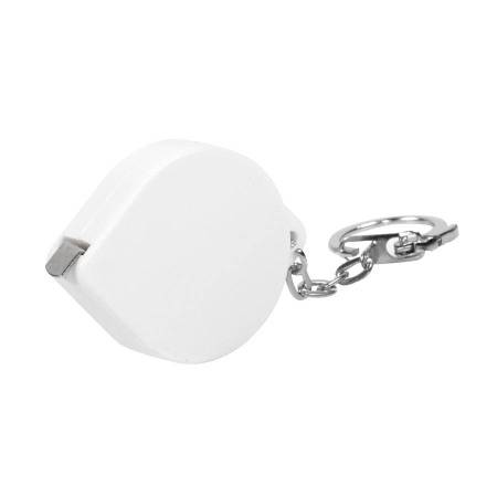 Брелок-рулетка  "Капля" (1 м), 5х3,7х1 см, пластик
