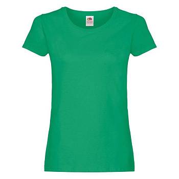 Футболка женская "Original T", зеленый_XS, 100% х/б, 145 г/м2 Футболка женская "Original T", зеленый_XS, 100% х/б, 145 г/м2